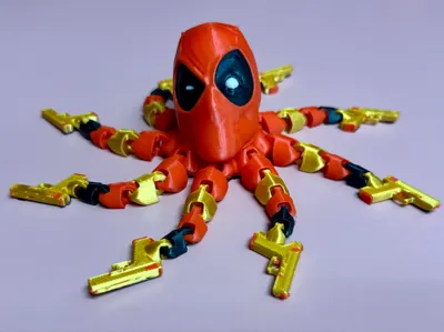Deadpool Octopus the DeadPuss