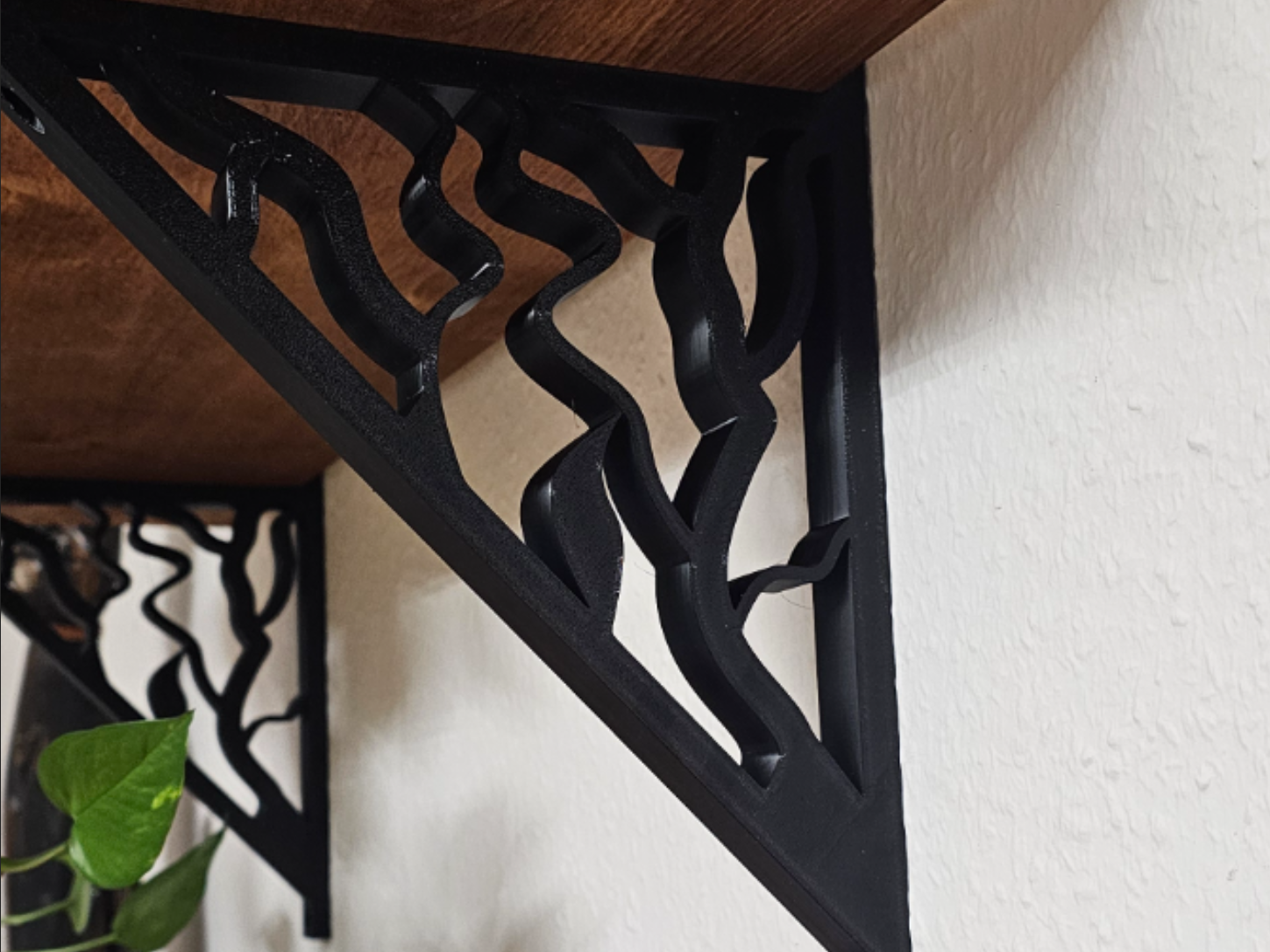 Miniatura 4 do modelo 3D Generative Design Shelf Bracket