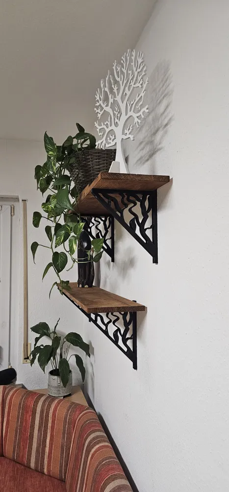 Generative Design Shelf Bracket - Free 3D Print Model - MakerWorld