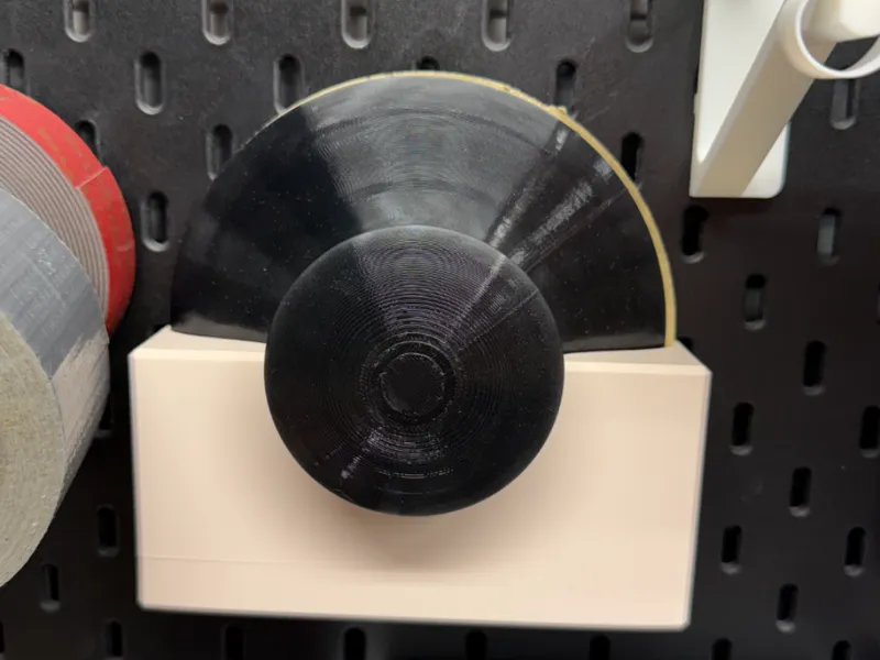 6 inch round hand sanding block holder for skadis