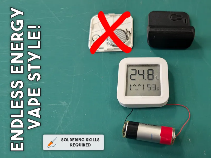 Endless Energy for Tuya Zigbee Temp Humidity Senso