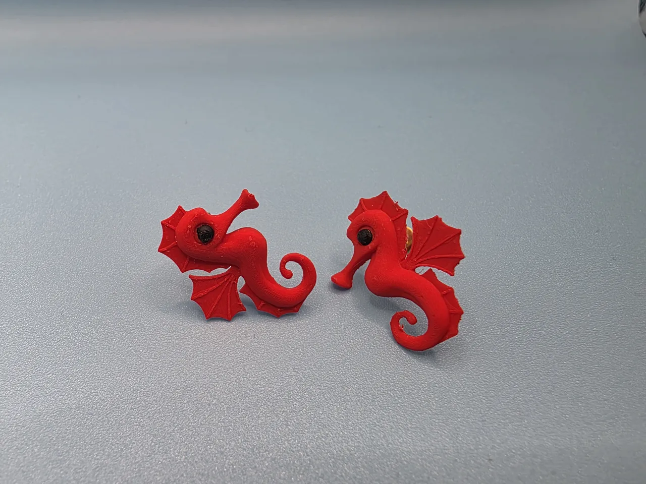Seahorse Earrings – Marine Inspiration view 4
