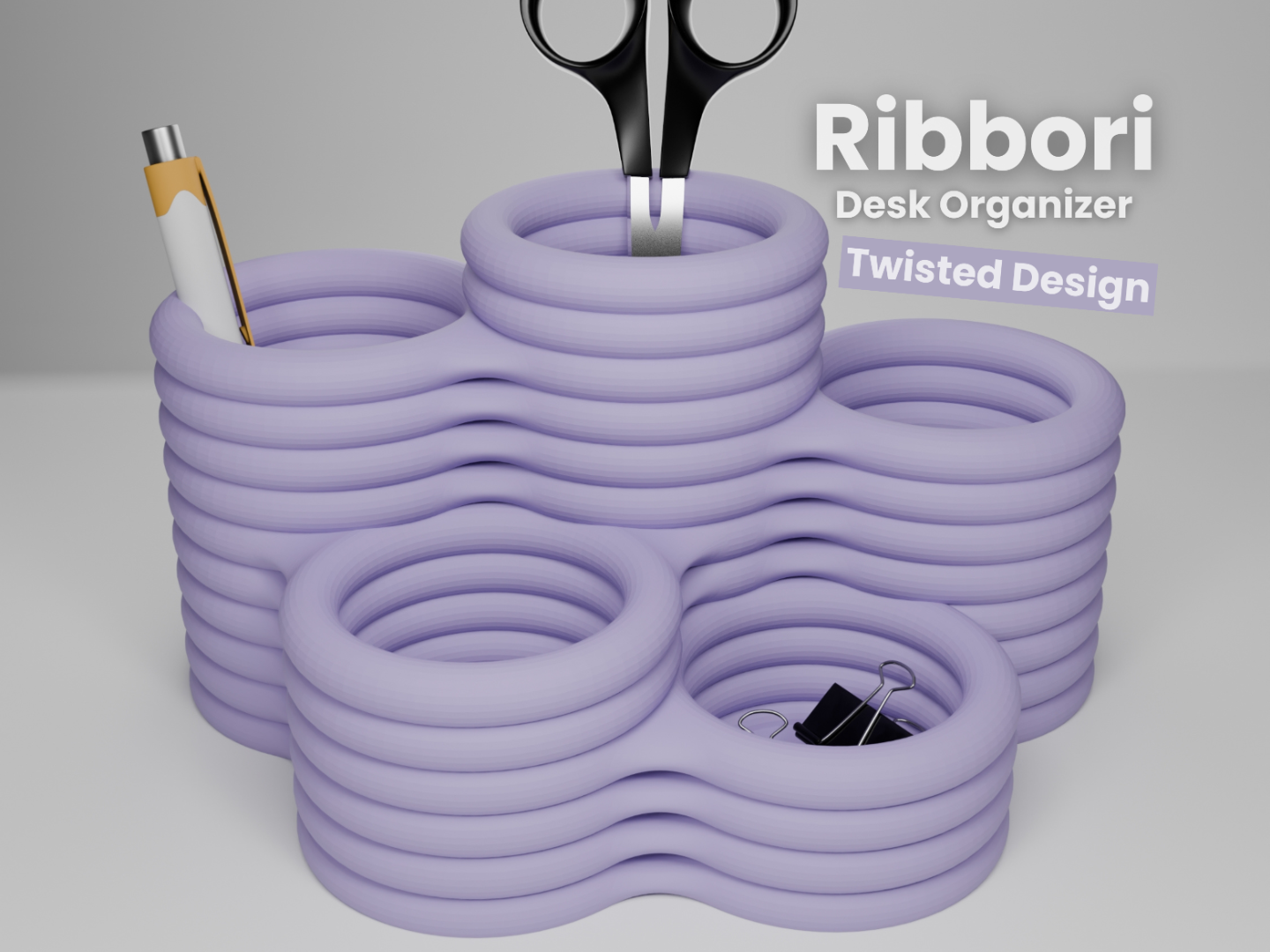 Ribbori Desk Organizer