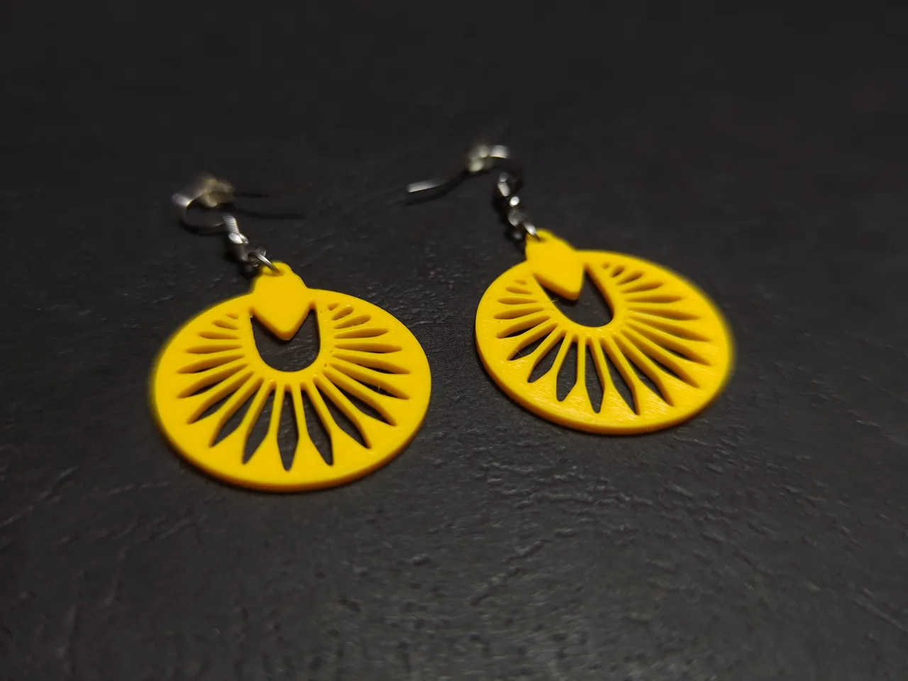 Radiant Teardrop Earrings view 4
