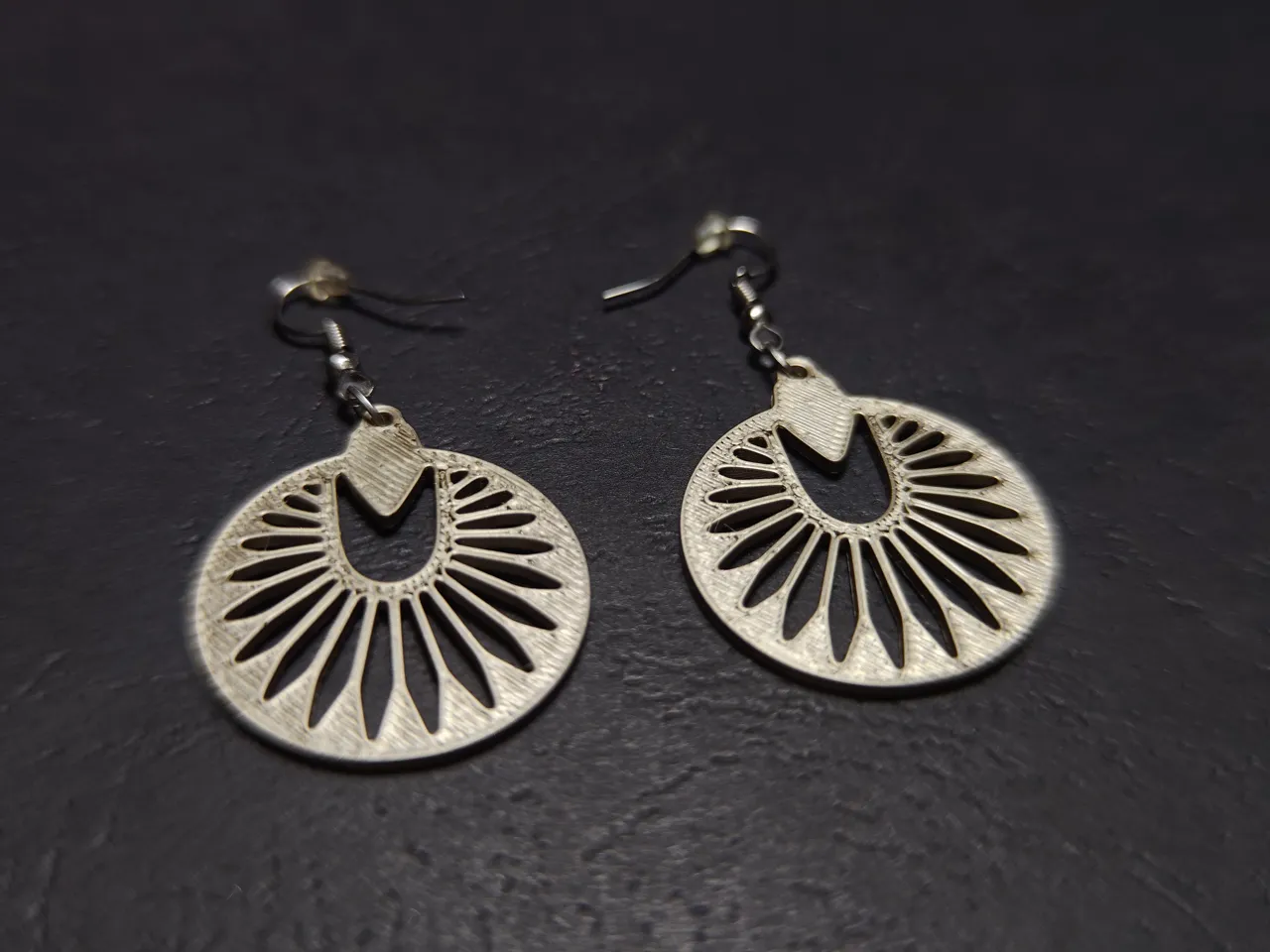 Radiant Teardrop Earrings view 2