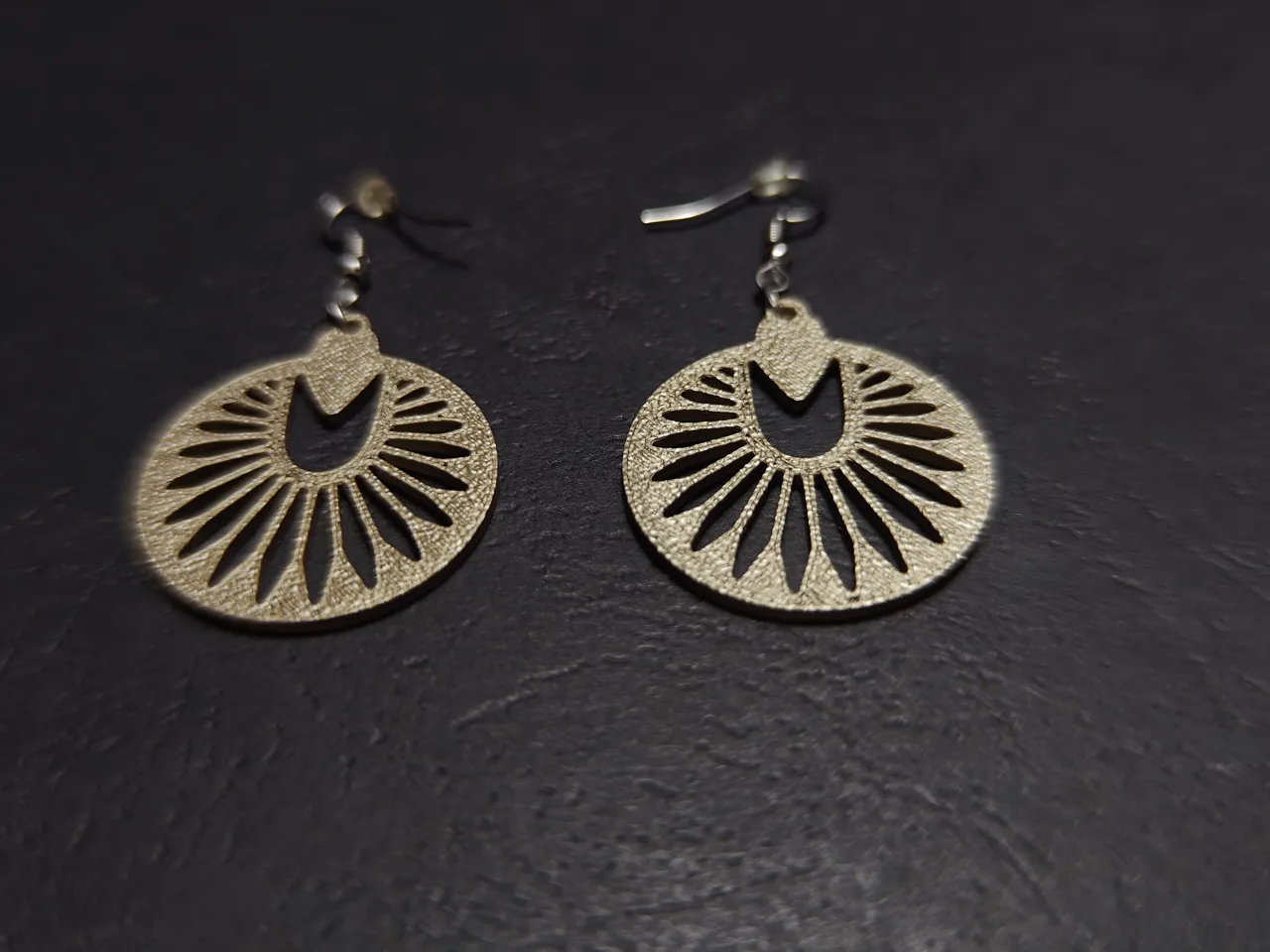 Radiant Teardrop Earrings view 3
