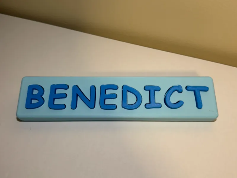 BENEDICT - Name Puzzle