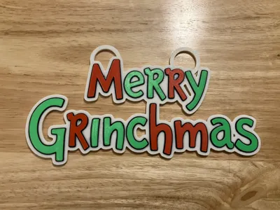 Merry Grinchmas Fan Chain