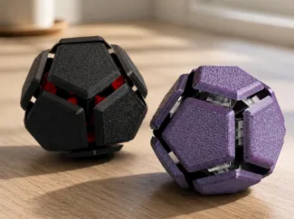 Dodecahedron - Mechanical Switch Fidget
