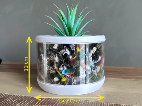 The Poop Pot – Recycled Filament Planter view 2