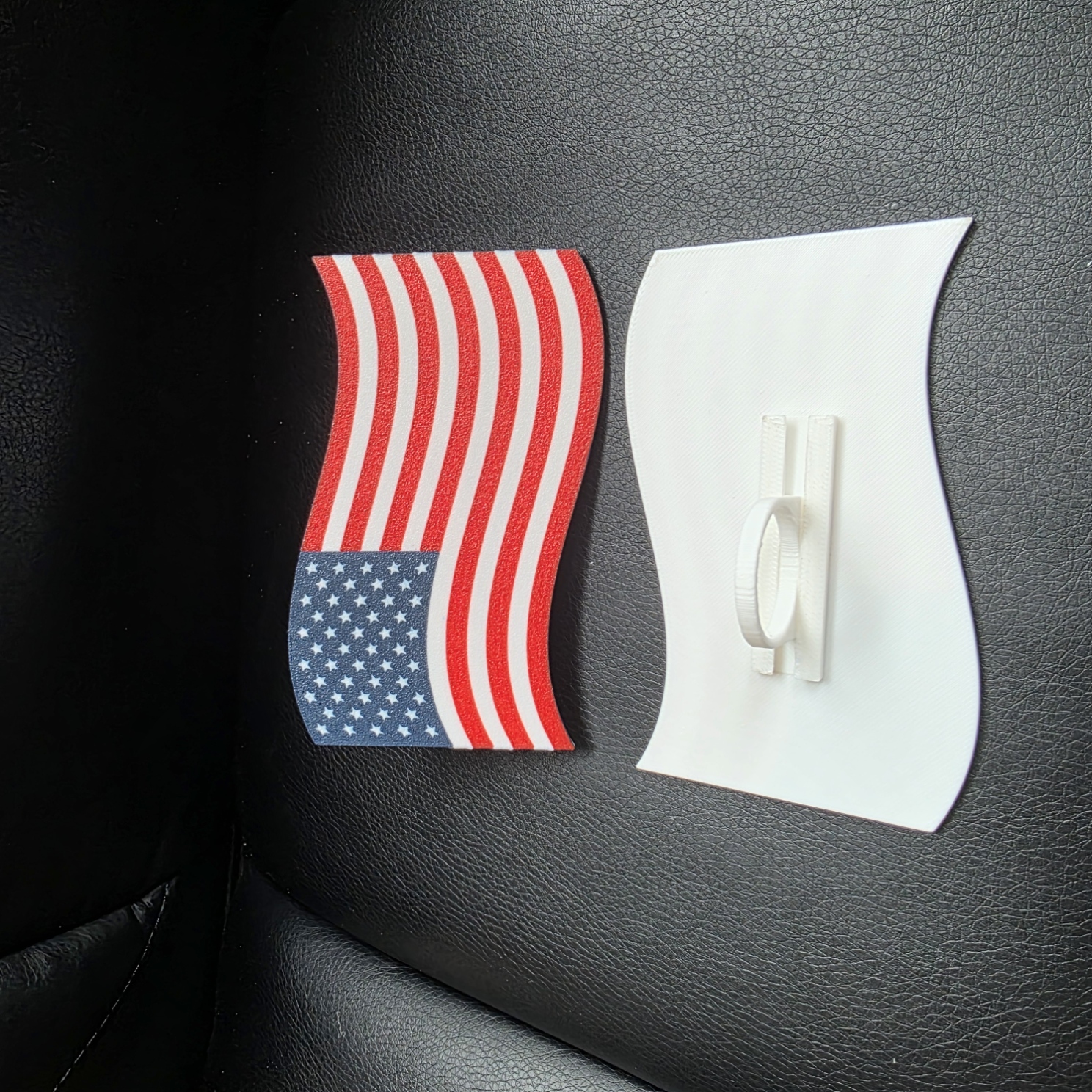 Miniatura 1 do modelo 3D US flag Hype Ring 