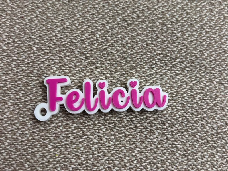 Felicia name keychain