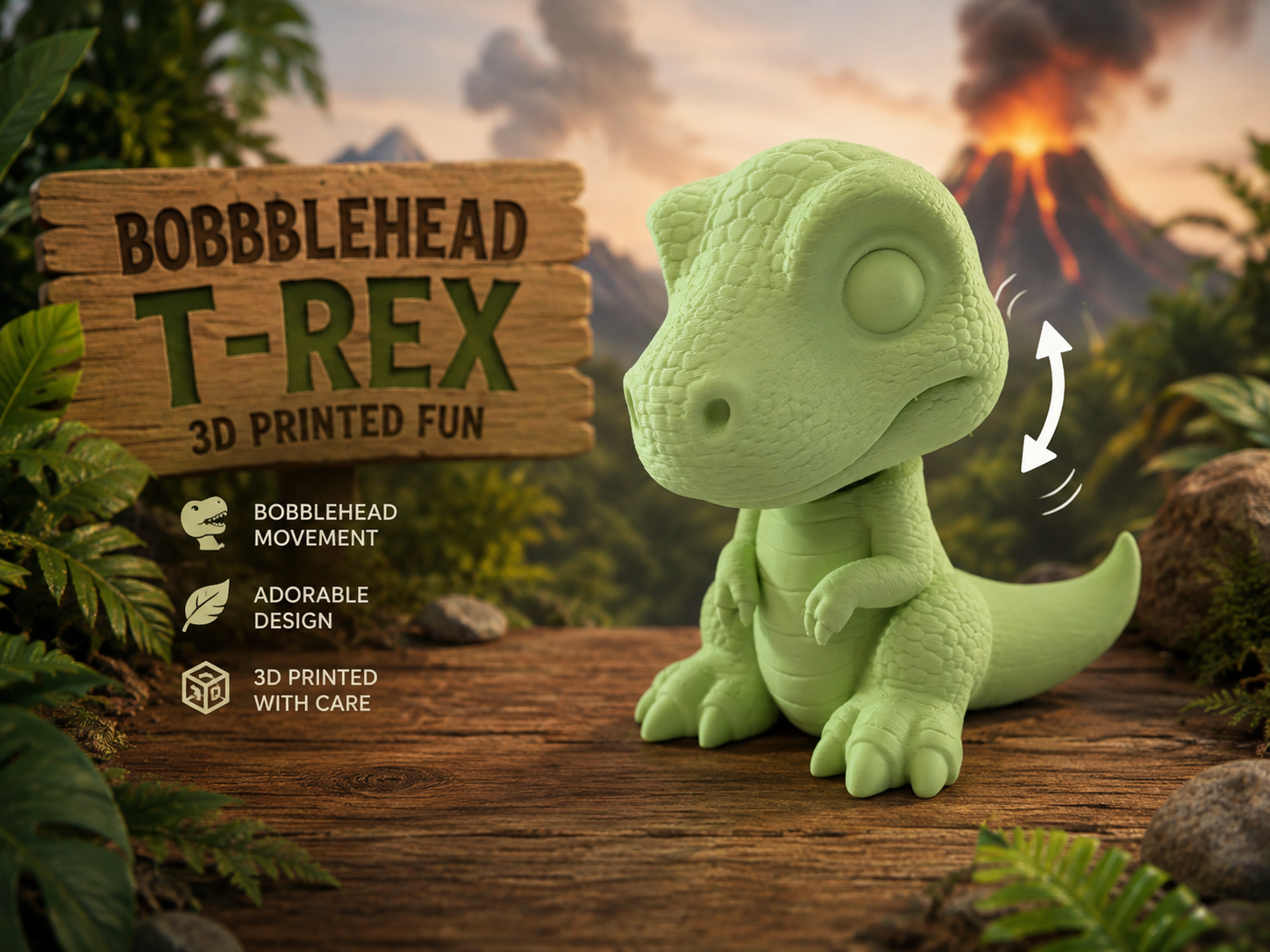 T-Rex Bobblehead - 1