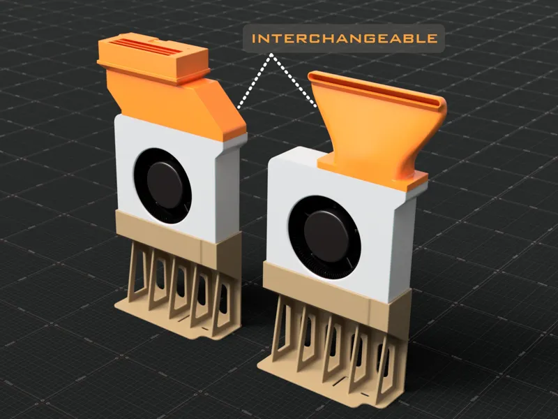 Bambu Lab P1 X1 Dual Aux Fan / Bentobox 7/28 Updated