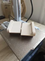 1.5 hour, 0.8mm nozzle, 0.6mm layer, 2 walls, 10% infill