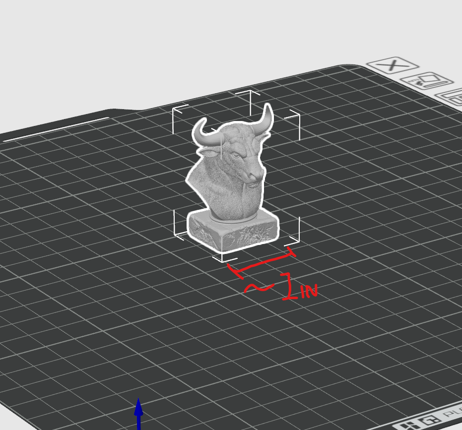 Miniatura 2 do modelo 3D MINOTAUR BUST