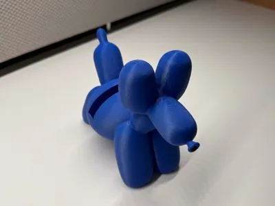 Balloon Dog Sticky Note & Business Card Holder