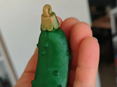 Pickle bauble christmas tree ornament