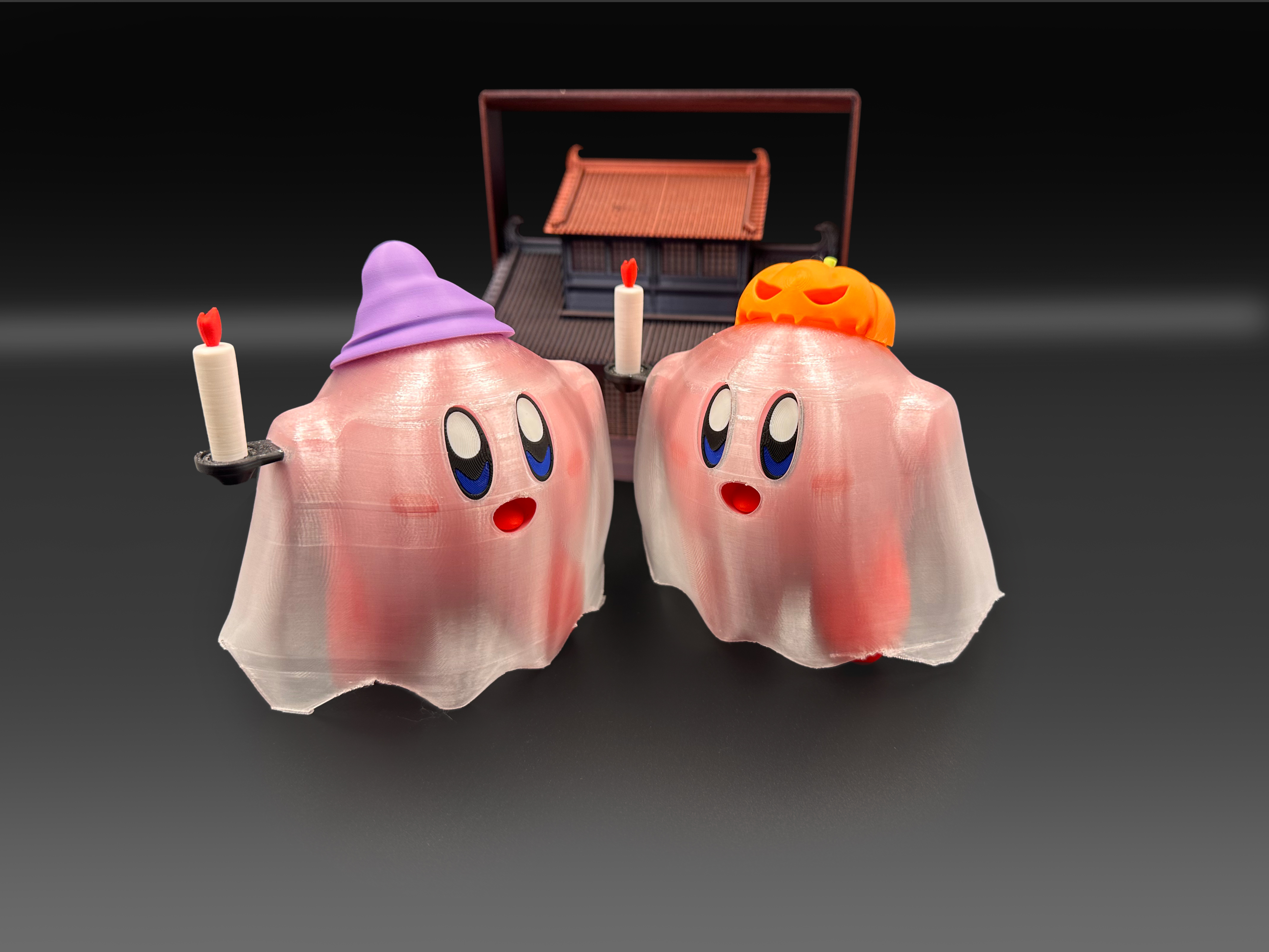Miniatura 3 do modelo 3D 万圣节小幽灵 | 星之卡比捣蛋鬼 | 星のカービィ，Kirby