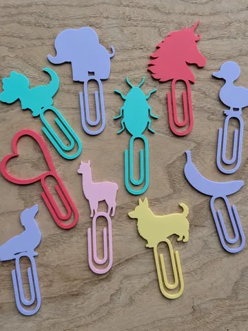 Clip o pieza de sujeción: Big Paperclips — vista de referencia 2
