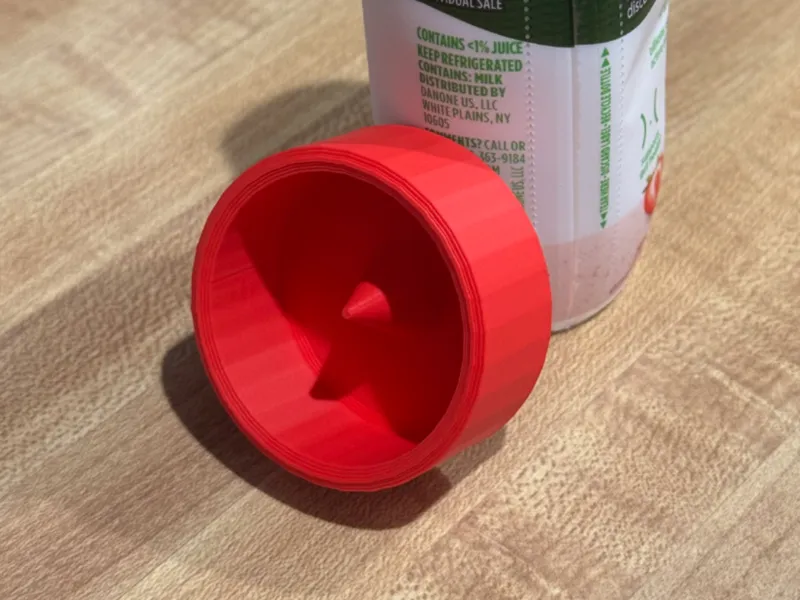 Yogurt Popper - Straw Hole Popper for Foil Tops