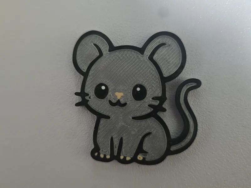 Kawaii Animal Magnet Collection - Mouse
