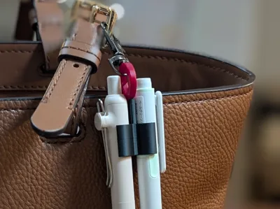 Pen/Highlighter Holder Keychain