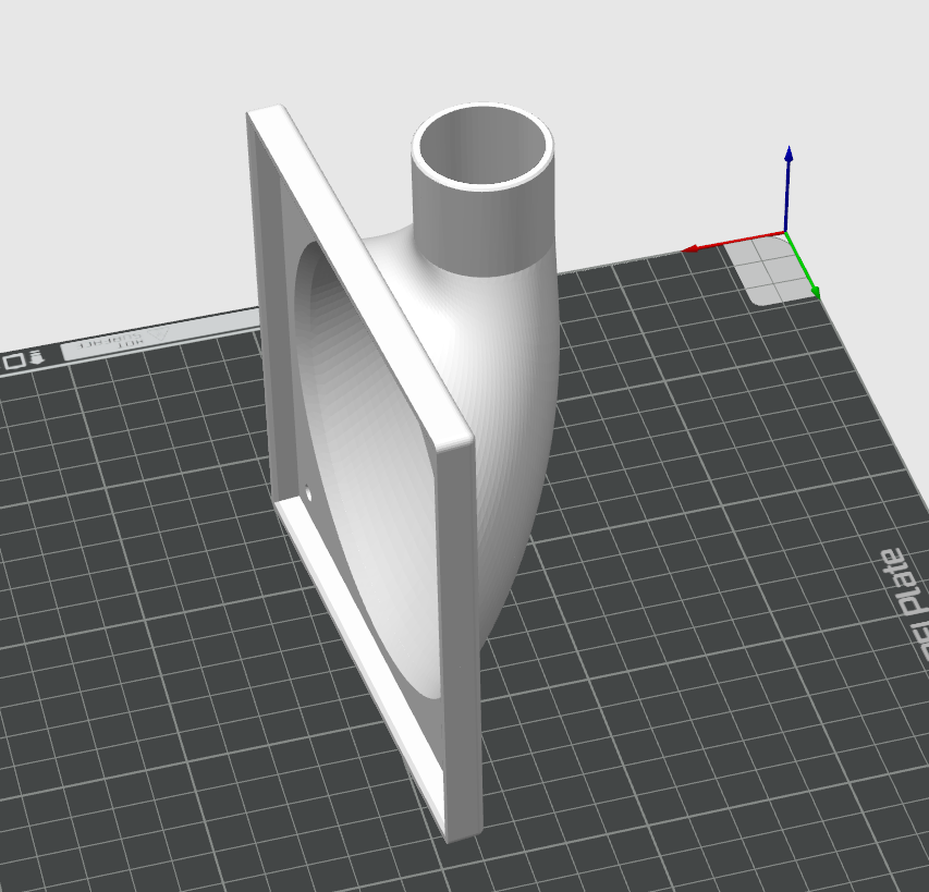 Miniatura 8 do modelo 3D 3D打印排气方案 12CM风扇 之窗户排气