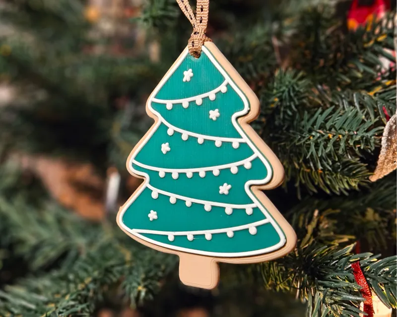 Christmas Tree Cookie Ornament