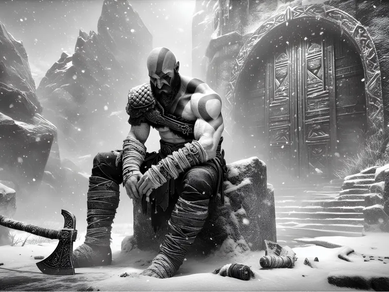 Hueforge God of war - Kratos