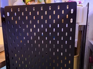 Türscharnier für Ikea Skadis an Raskog