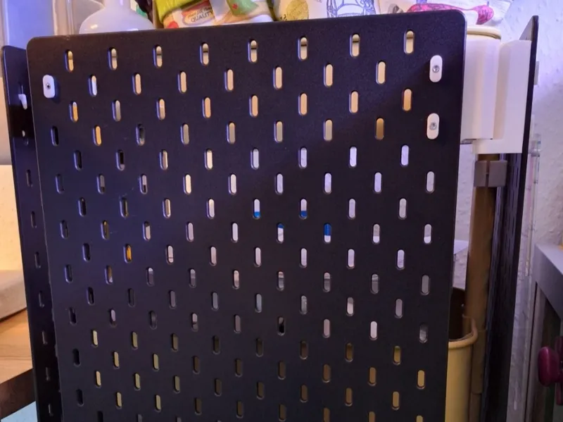 Türscharnier für Ikea Skadis an Raskog