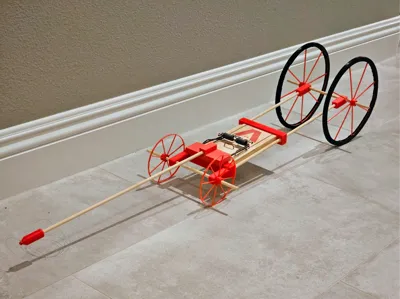 Trap Powered Car — Toy & Science Experiment Kit