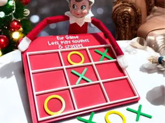Elf Game noughts and crosses props