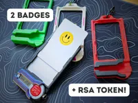 4 Badge Styles (4 Plates), 0.2mm layer, 3 walls, 15% infill