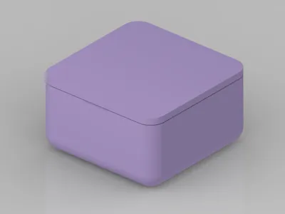 Small Square Box 38x38x21.5mm