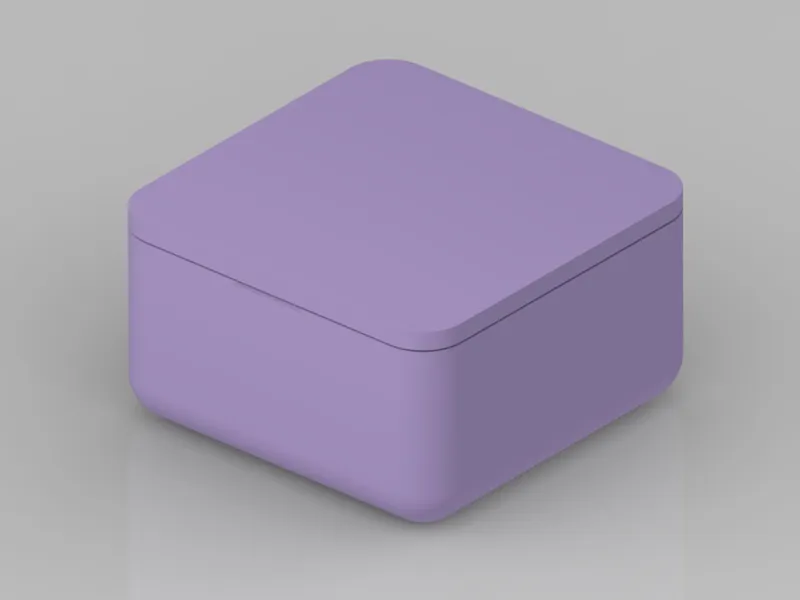 Small Square Box 38x38x21.5mm