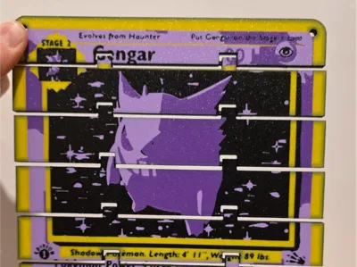 Gengar - Fossil - Flexi Pokémon Card