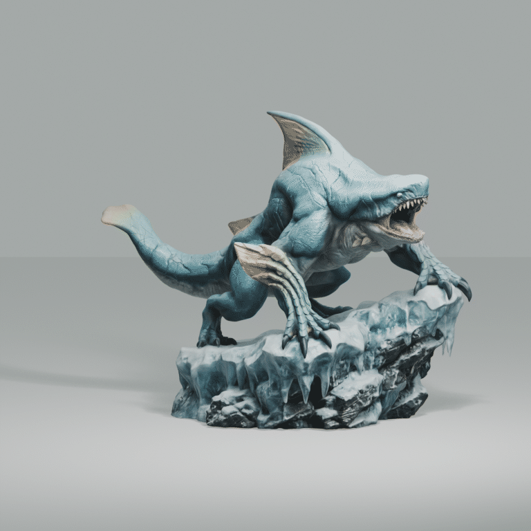 Zamtrios (No Ice Armor) - MH Diorama #073 - 1