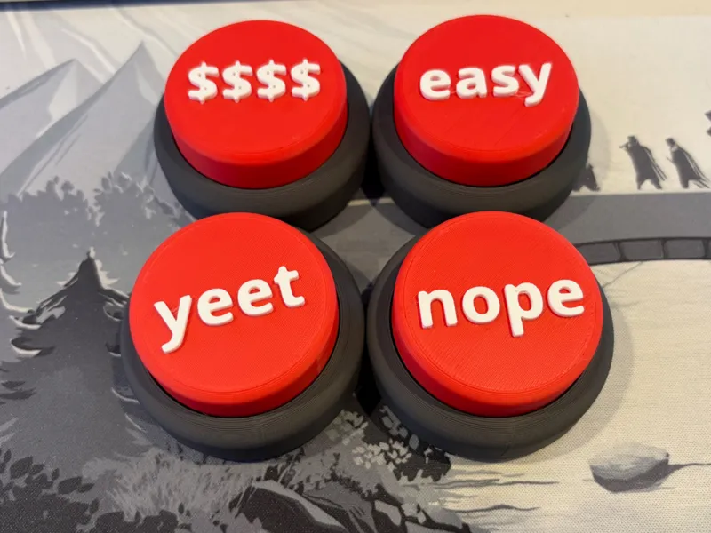 Easy Button Clickers - Just add a keyboard switch