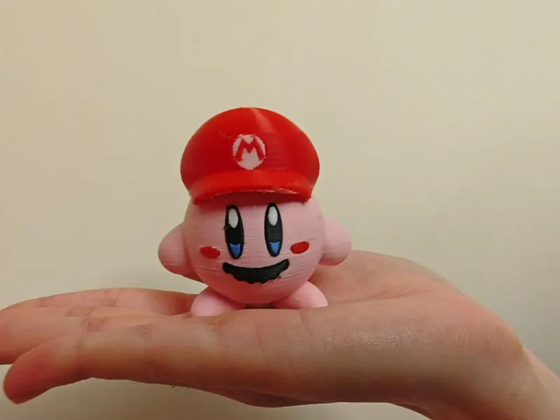 Kirby Mario Colored for AMS