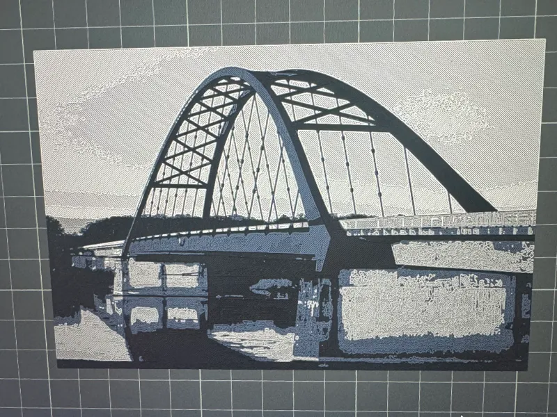Hueforge Elbbrücke Dömitz (Elbe bridge Germany)