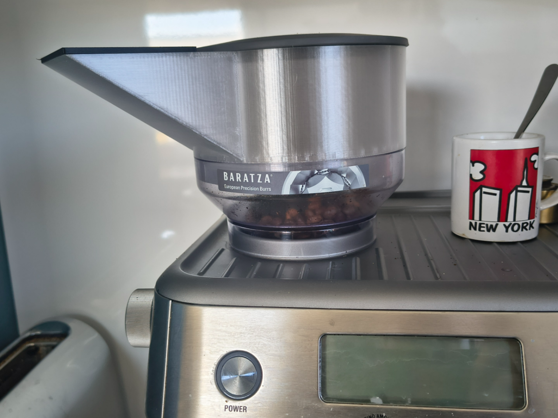 Breville / Sage Barista Hopper with Fill Funnel