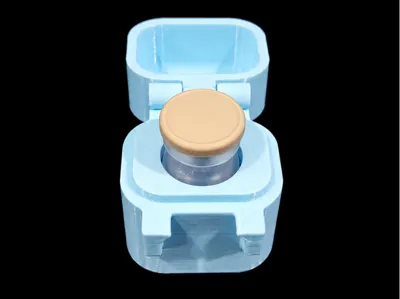 Compact 5/7ml Peptide case snapbox, (1 vial)