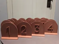 Numéros de table pour mariage — photo 3