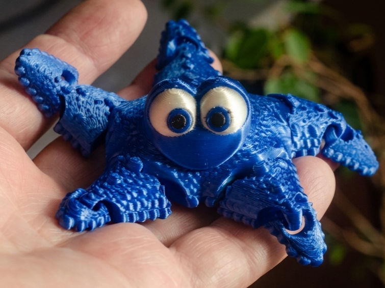 Funny Flexi Starfish – Cute Desk Toy