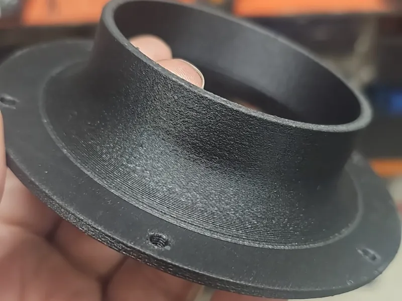 Diesel heater flange