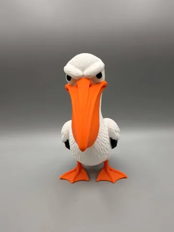 Accesorio para impresora 3D: Grumpy Pelican — vista de referencia 4