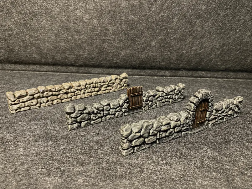 Stone walls 1-3