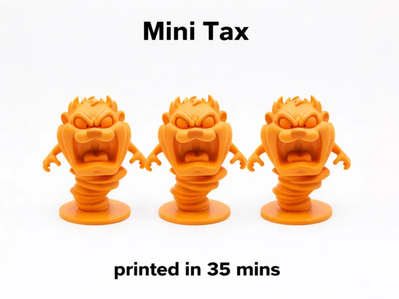 Mini Taz – Inspired Tasmanian Devil Tornado Figure